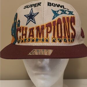 New W/O tags Cowboys Super Bowl XXX champions hat by Logo Athletic